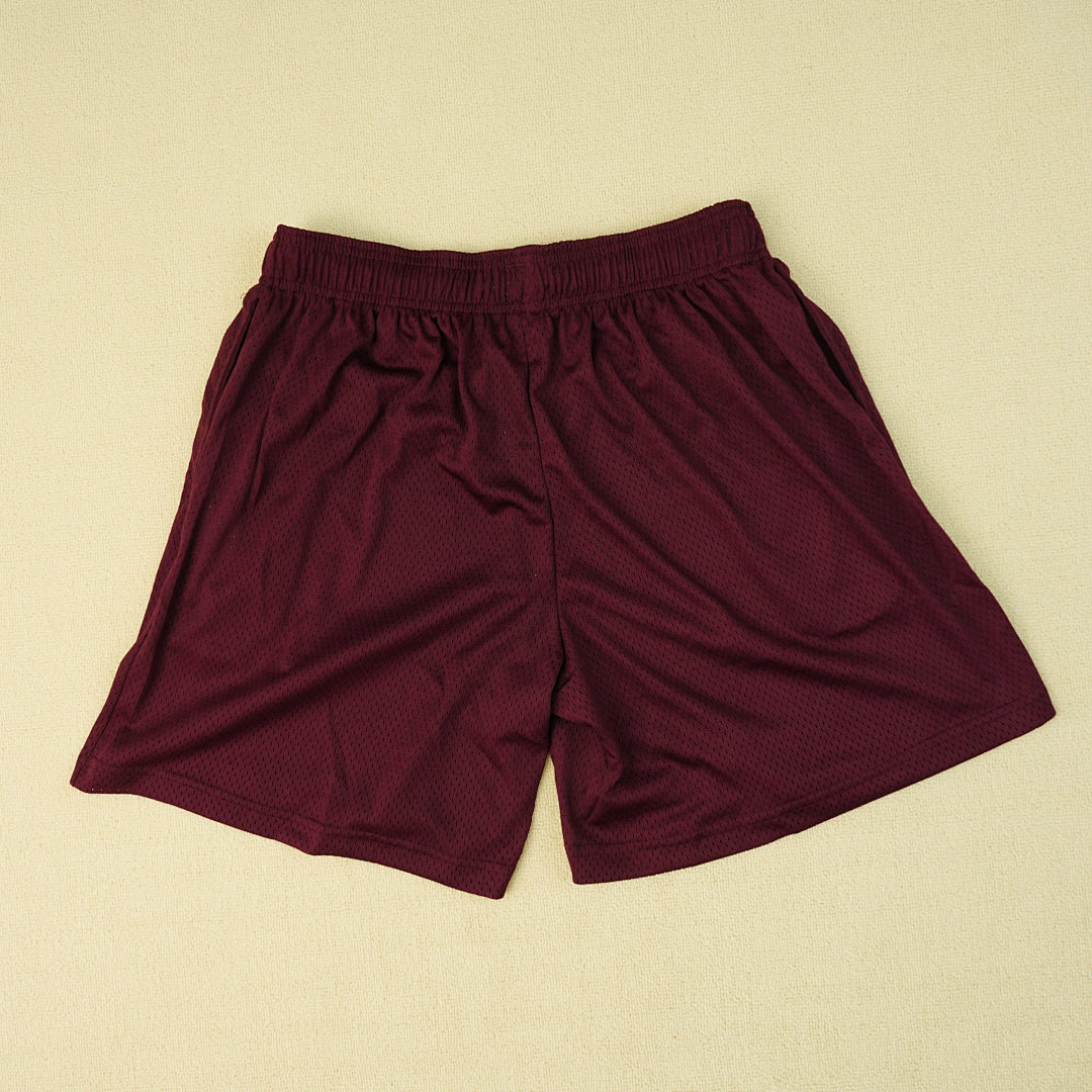 Chanel 80 Eric Emanuel EE Basic Lightning Bolt Short Maroon/Orange/Bone - Image 14