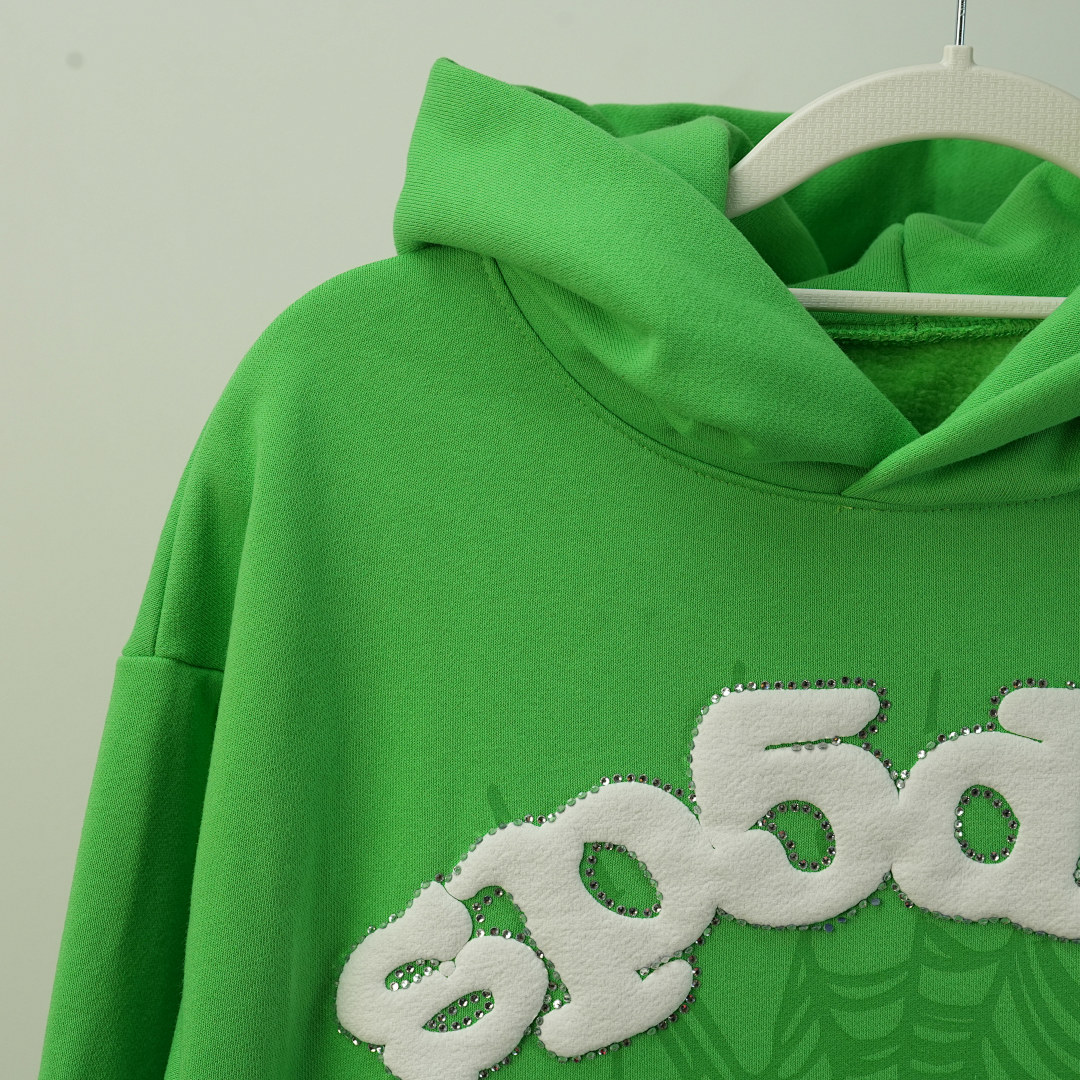 Other 50 Sp5Der Web Hoodie (Green) - Image 25
