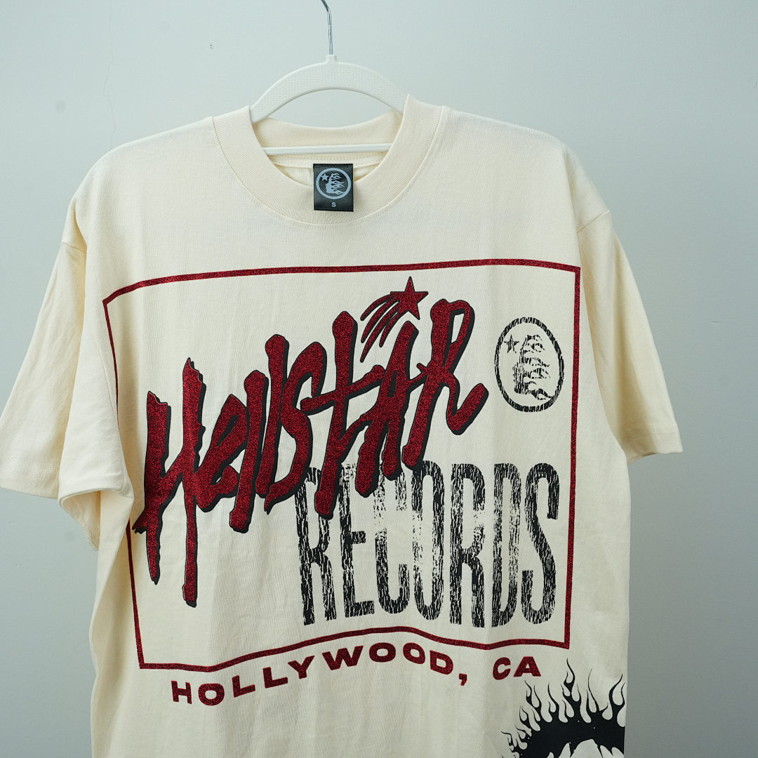Other 155 Hellstar Records T-Shirt Off-White - Image 4