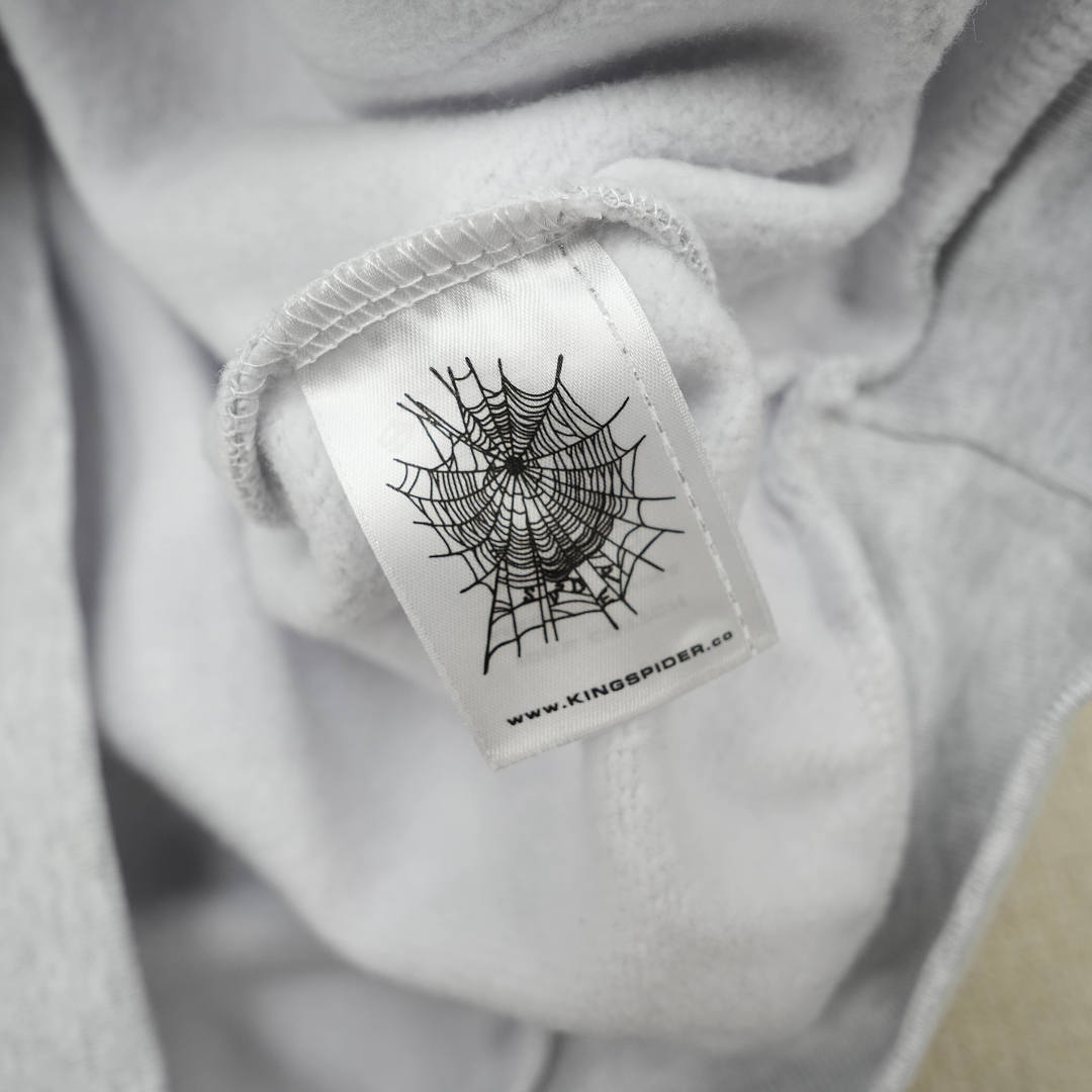Other 265 Sp5Der Rhinestone Beluga Hoodie Heather (Grey) - Image 16