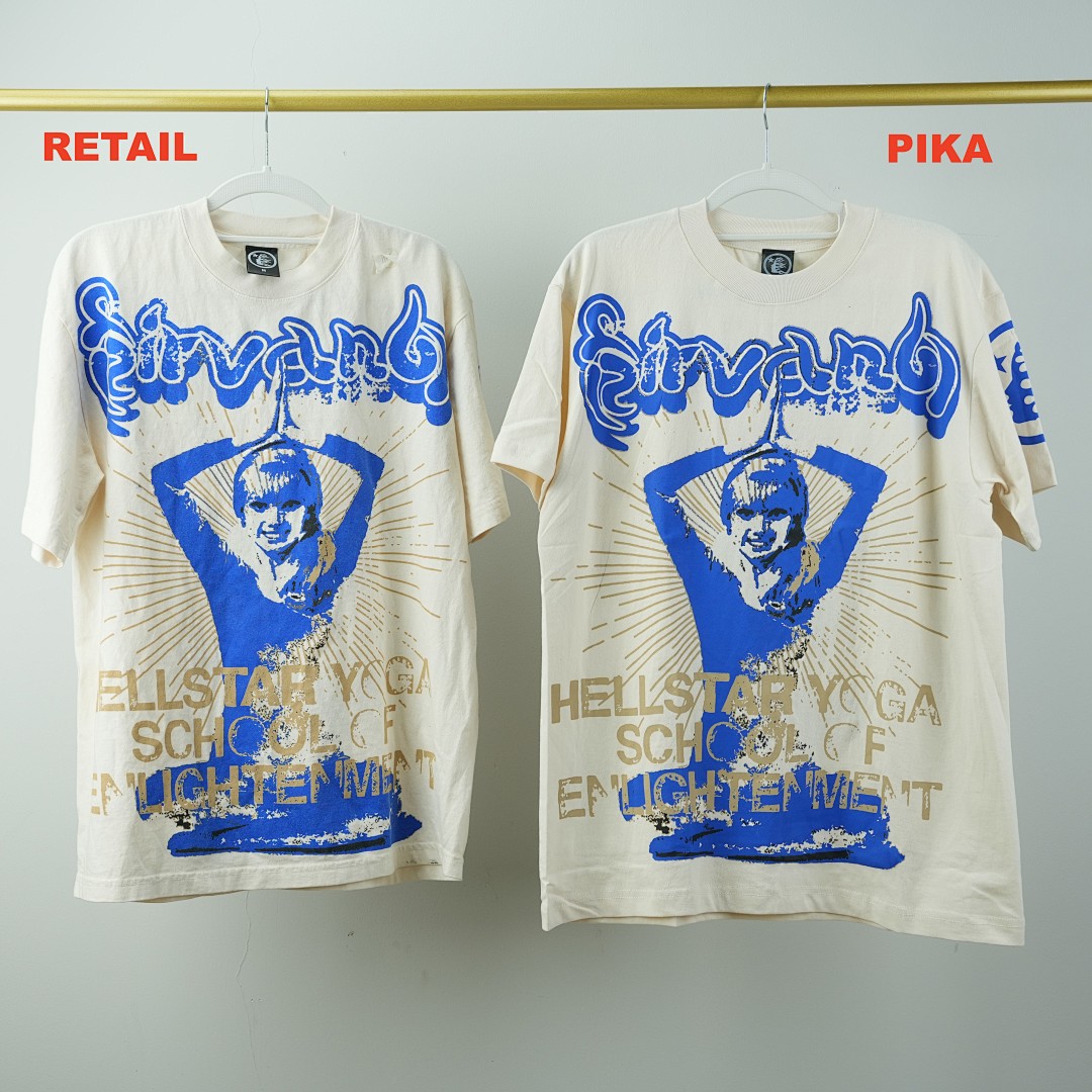 Other 155 Hellstar Yoga T-Shirt (Cream) - Image 3