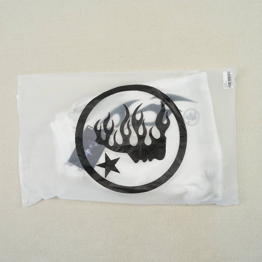 Other 260 Hellstar Flame Shorts (White) - Image 2
