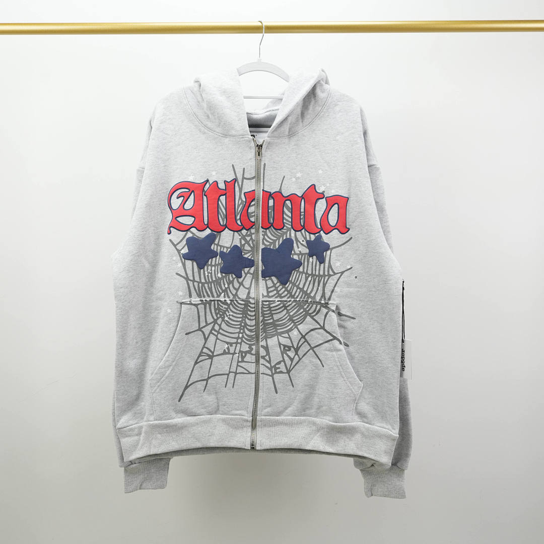 Other 285 Sp5Der Atlanta Full Zip HoodieHeather (Grey) - Image 12