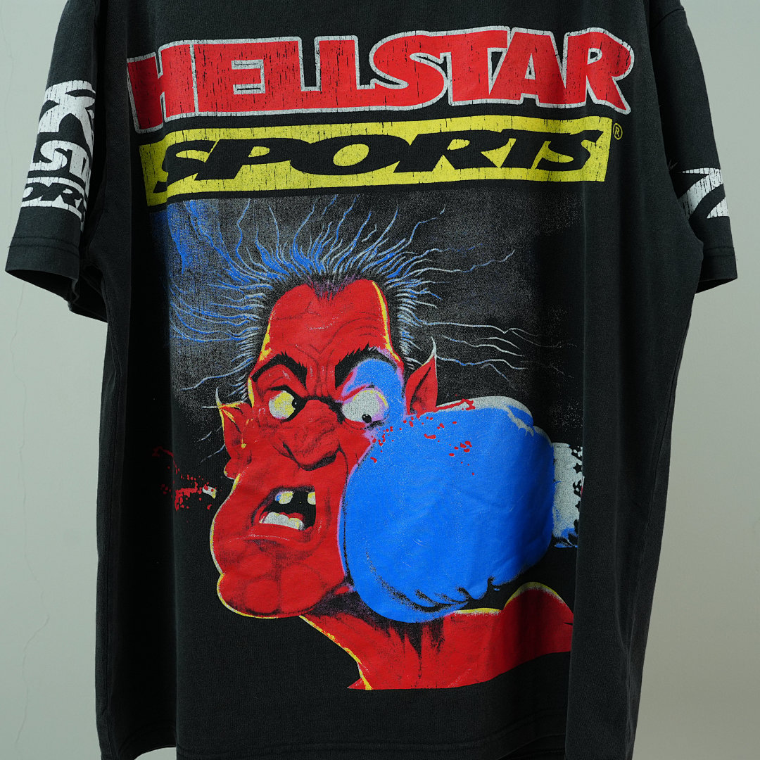 Other 65 Hellstar Knock-Out T-Shirt (Black) - Image 30