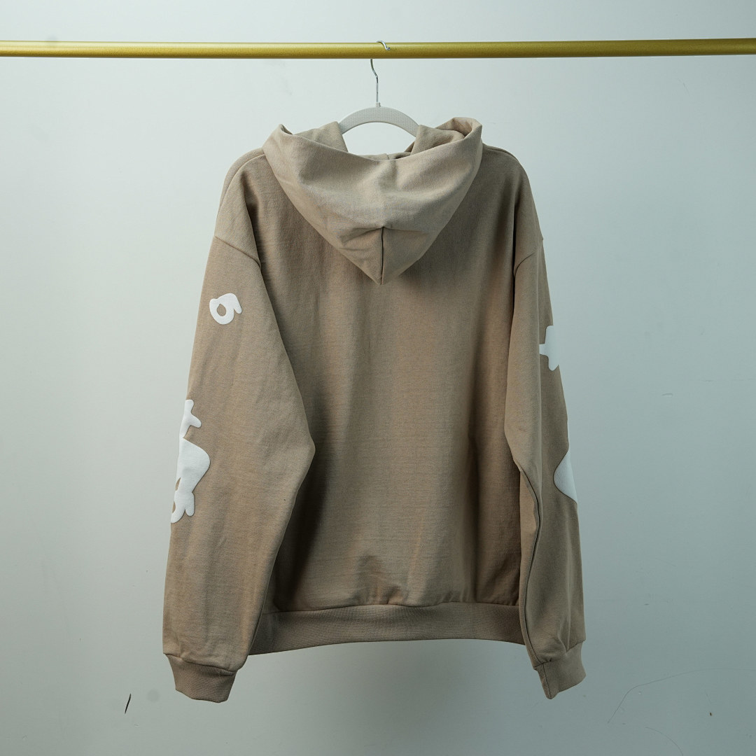 Other Sp5Der Beluga Hoodie (Light Brown) - Image 3