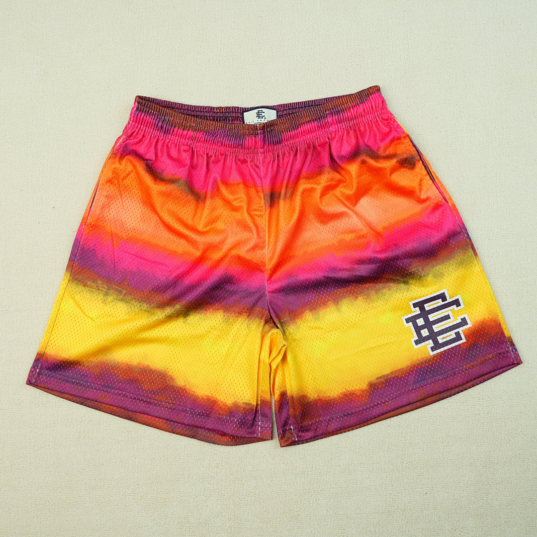 Chanel 80 Eric Emanuel EE Short Yellow/Red Stripe - Image 9