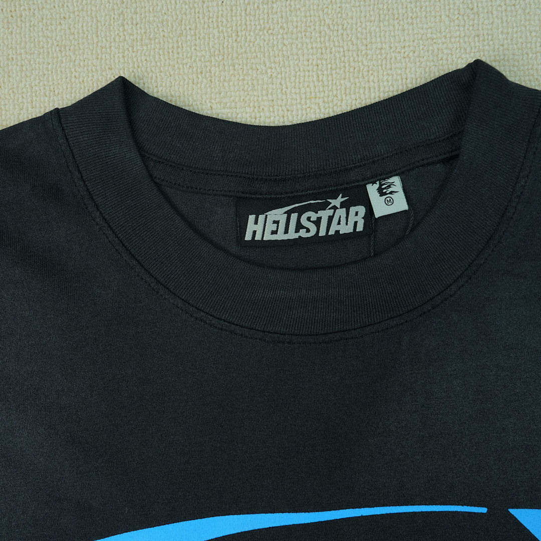 Other 205 Hellstar Classic T-Shirt Black/Bue (Regular Print) - Image 13