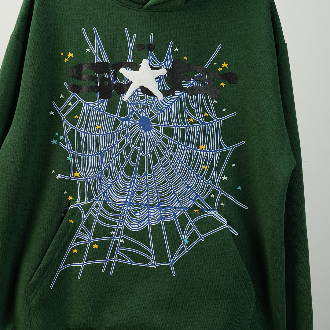 Other 50 Sp5Der Web Hoodie Hunter (Green) - Image 45