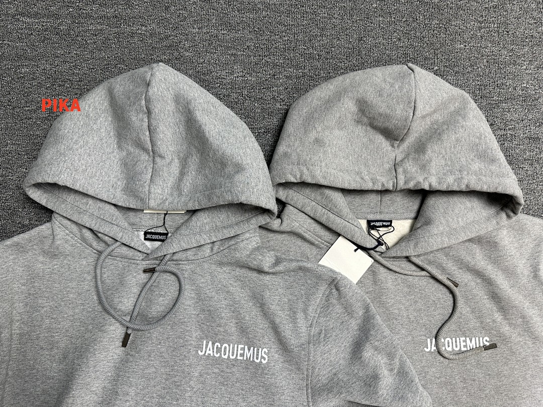 On Running Jacquemus Le Sweatshirt Hooded (Grey) - Image 25