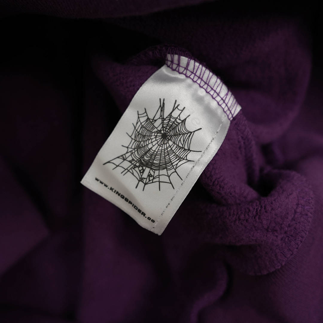 Other 265 Sp5Der Star OG Web V2 Hoodie (Purple) - Image 10