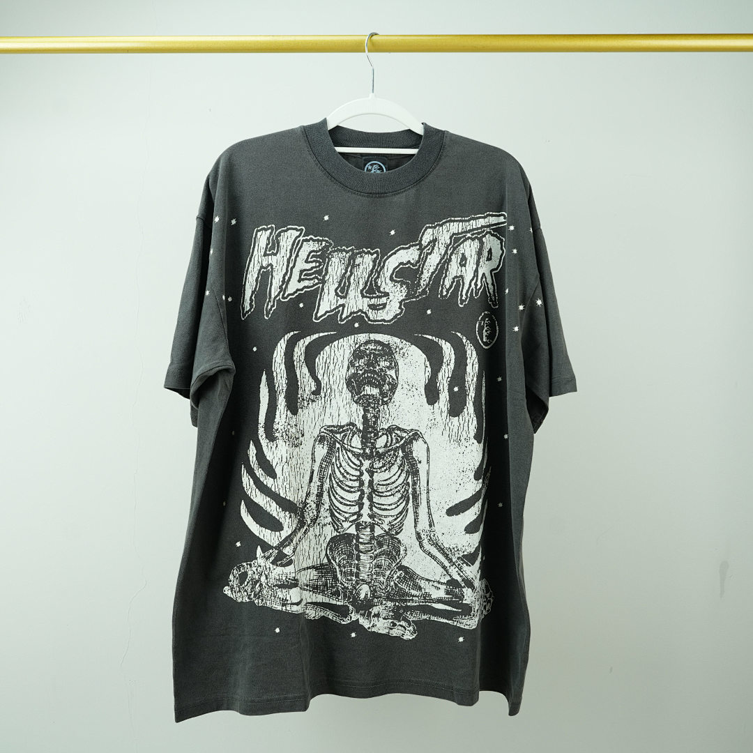 Other 65 Hellstar Studios Inner Peace Short Sleeve Tee Shirt (Black) - Image 5