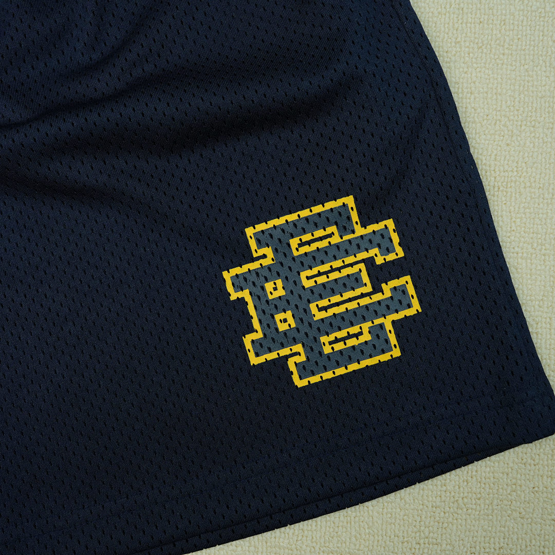 Chanel 80 Eric Emanuel EE Basic Short Navy/Yellow (SS24) - Image 8