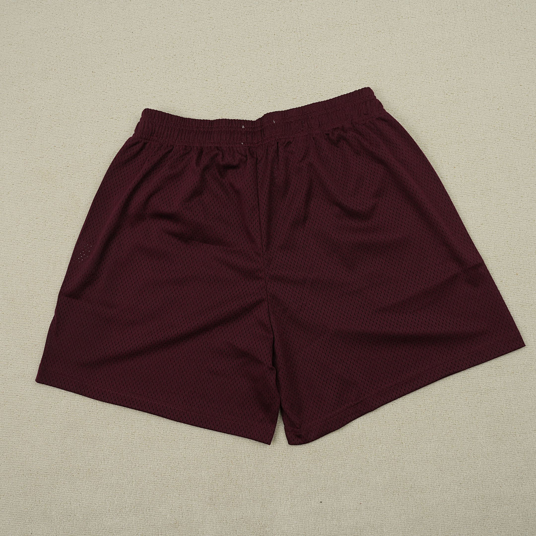 Chanel 80 Eric Emanuel EE Basic Shorts Maroon/Royal - Image 7