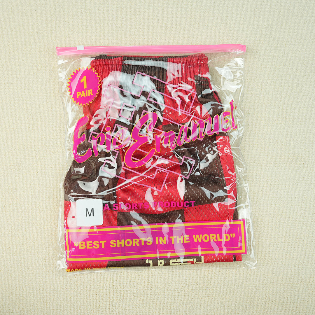 Chanel 80 Eric Emanuel EE Basic Short Red Chocolate Wavy Flag - Image 5
