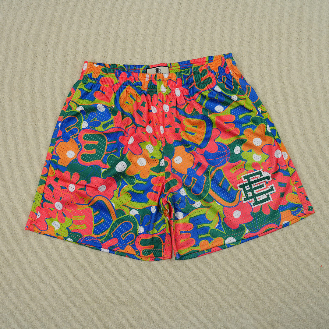 Chanel 80 Eric Emanuel EE Basic Short Hawaiian/Neon - Image 4