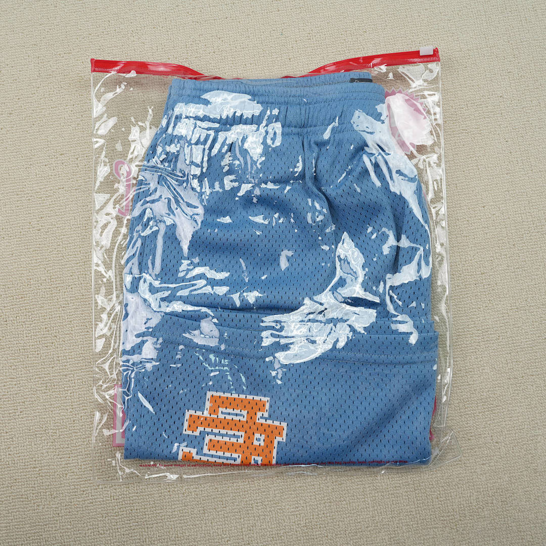 Chanel 80Eric Emanuel EE Basic Short Carolina Blue/Orange - Image 3