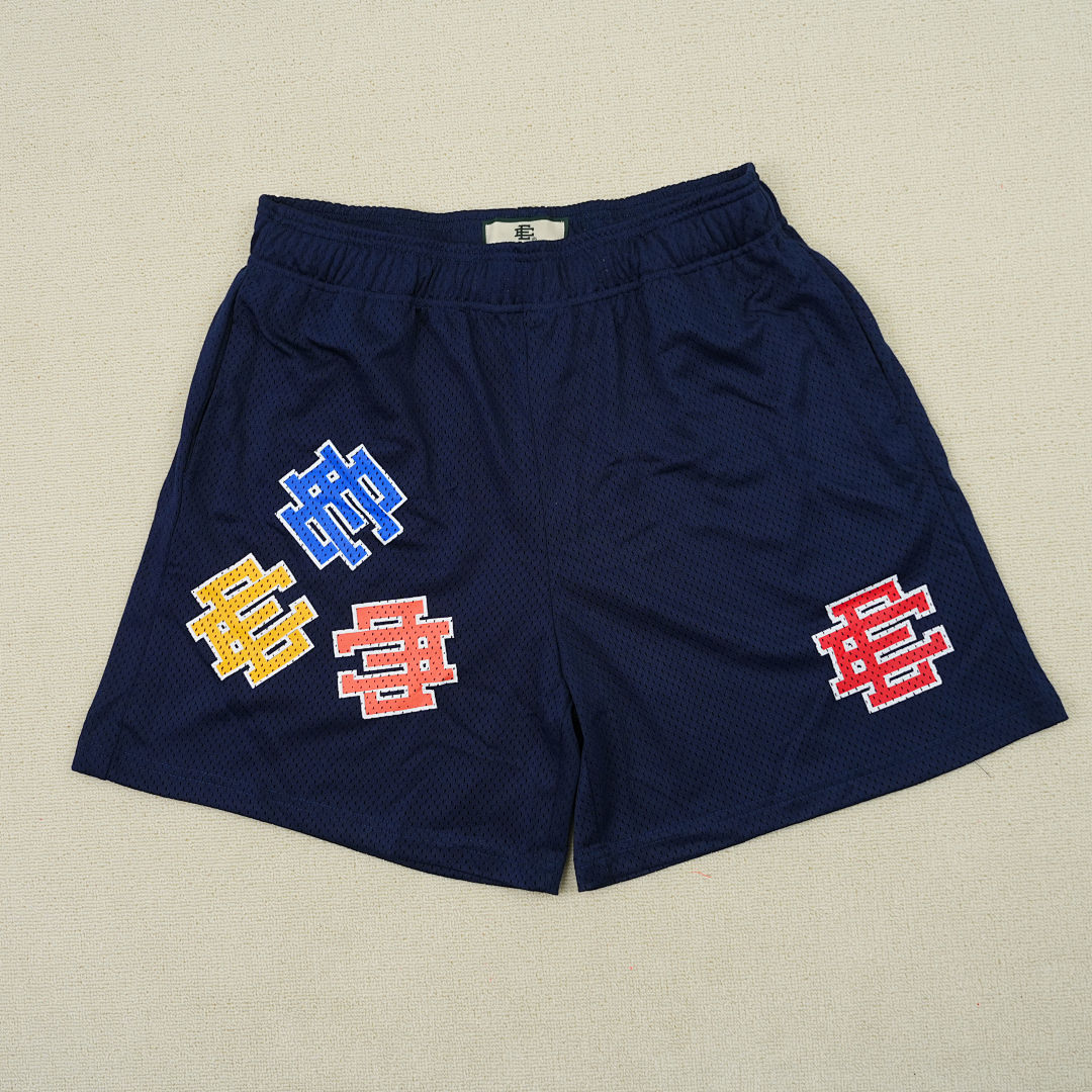 Chanel 80 Eric Emanuel EE Basic Test Print Short (Navy) - Image 4