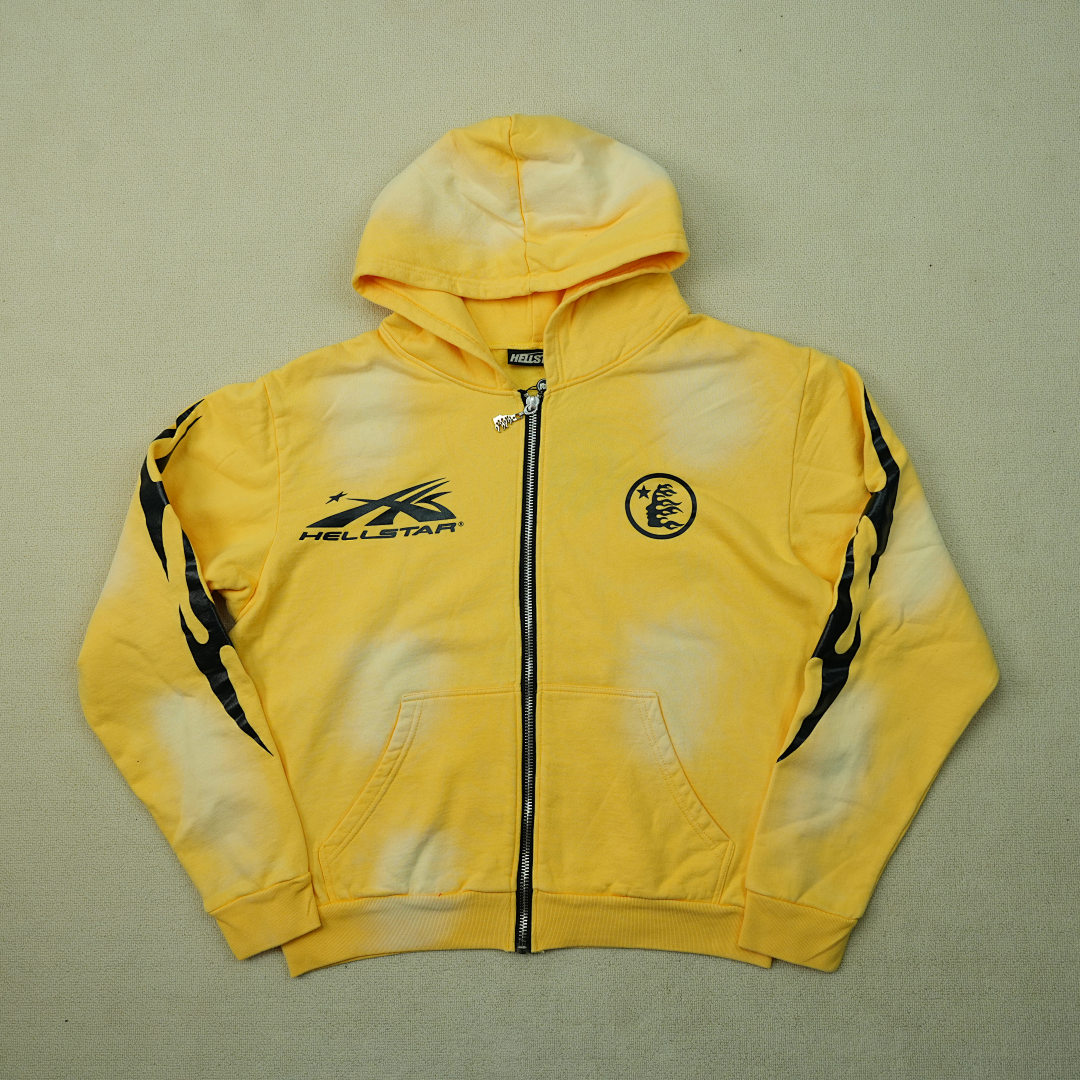 Other 380 Hellstar Sports Zip-Up SweatshirtYellow - Image 27