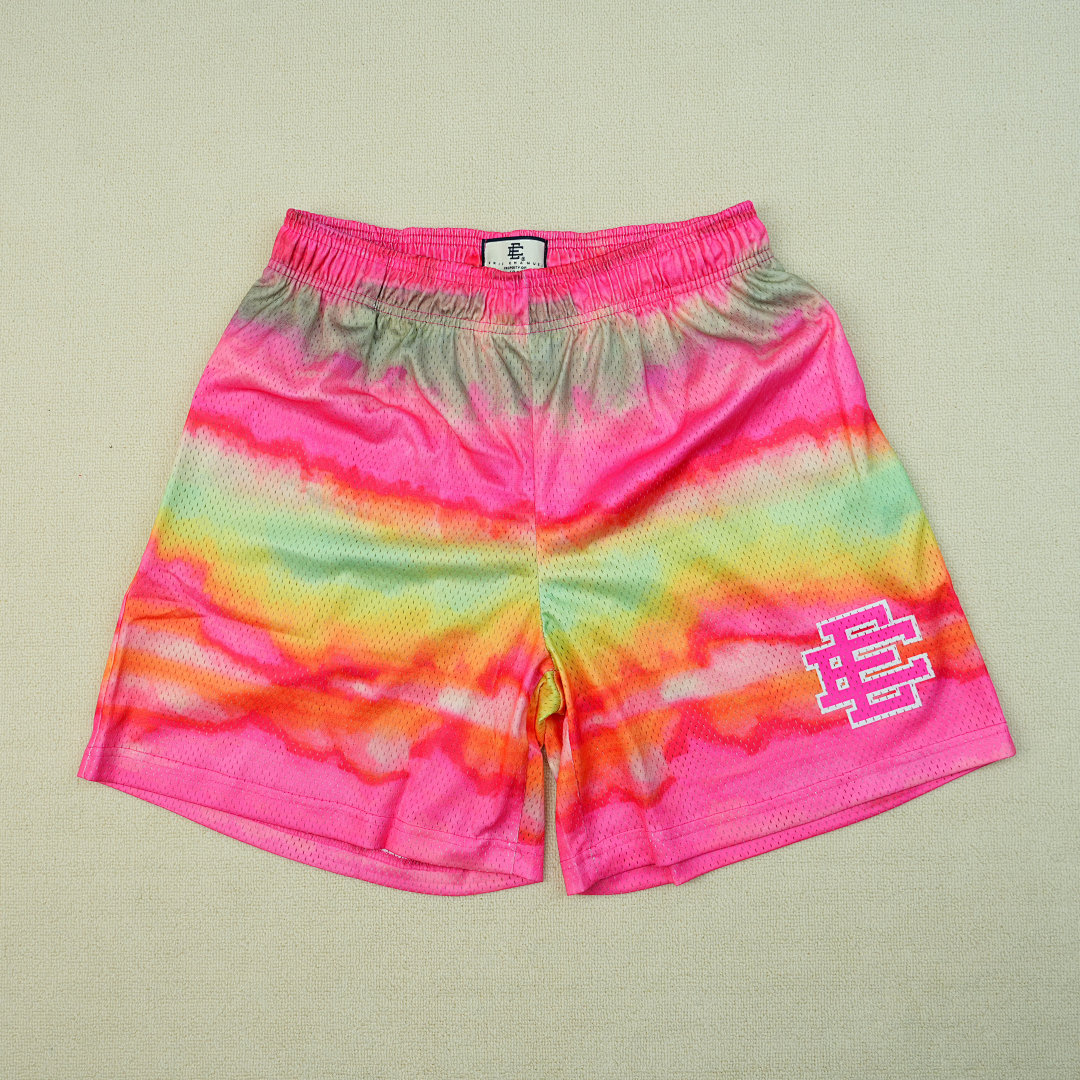 Chanel 80 Eric Emanuel EE Short Pink/Vellow Stripe - Image 7