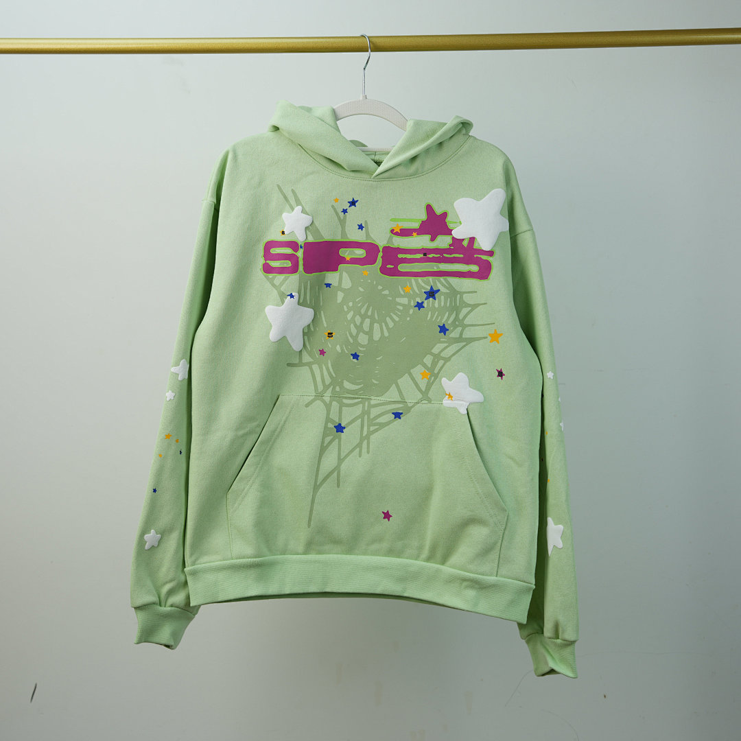 Other Sp5Der SP5 Mint Hoodie - Image 23