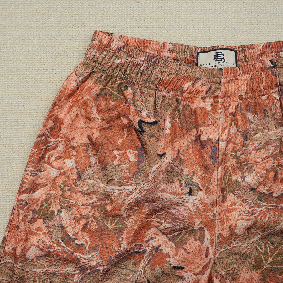 Chanel 80 Eric Emanuel EE Basic Short Orange EE/Leafy (Camo) - Image 10