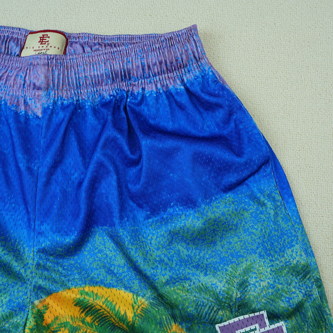 Chanel 80 Eric Emanuel EE Basic ShortBlue/Purple/Palm - Image 20