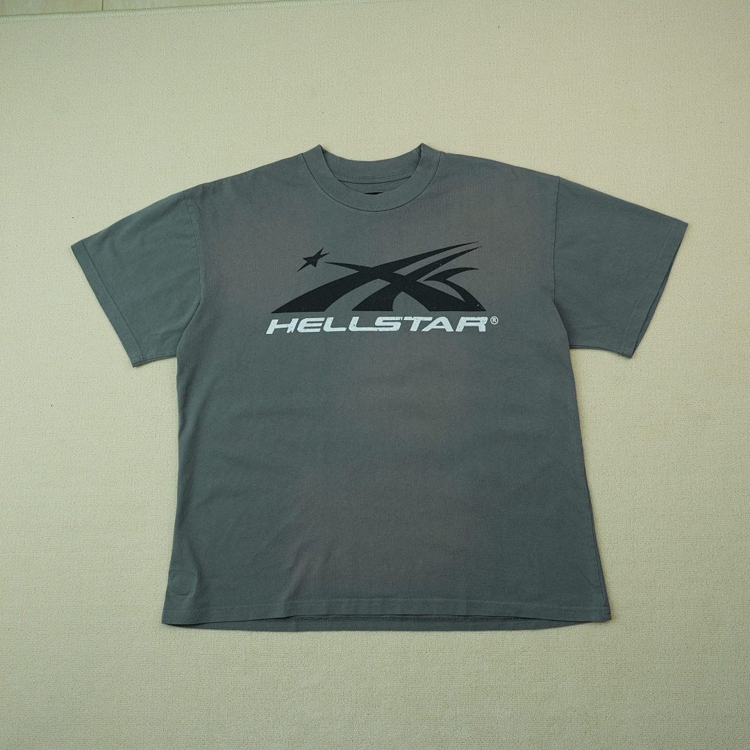 Other 195 Hellstar Sport Logo T-Shirt (Grey) - Image 10
