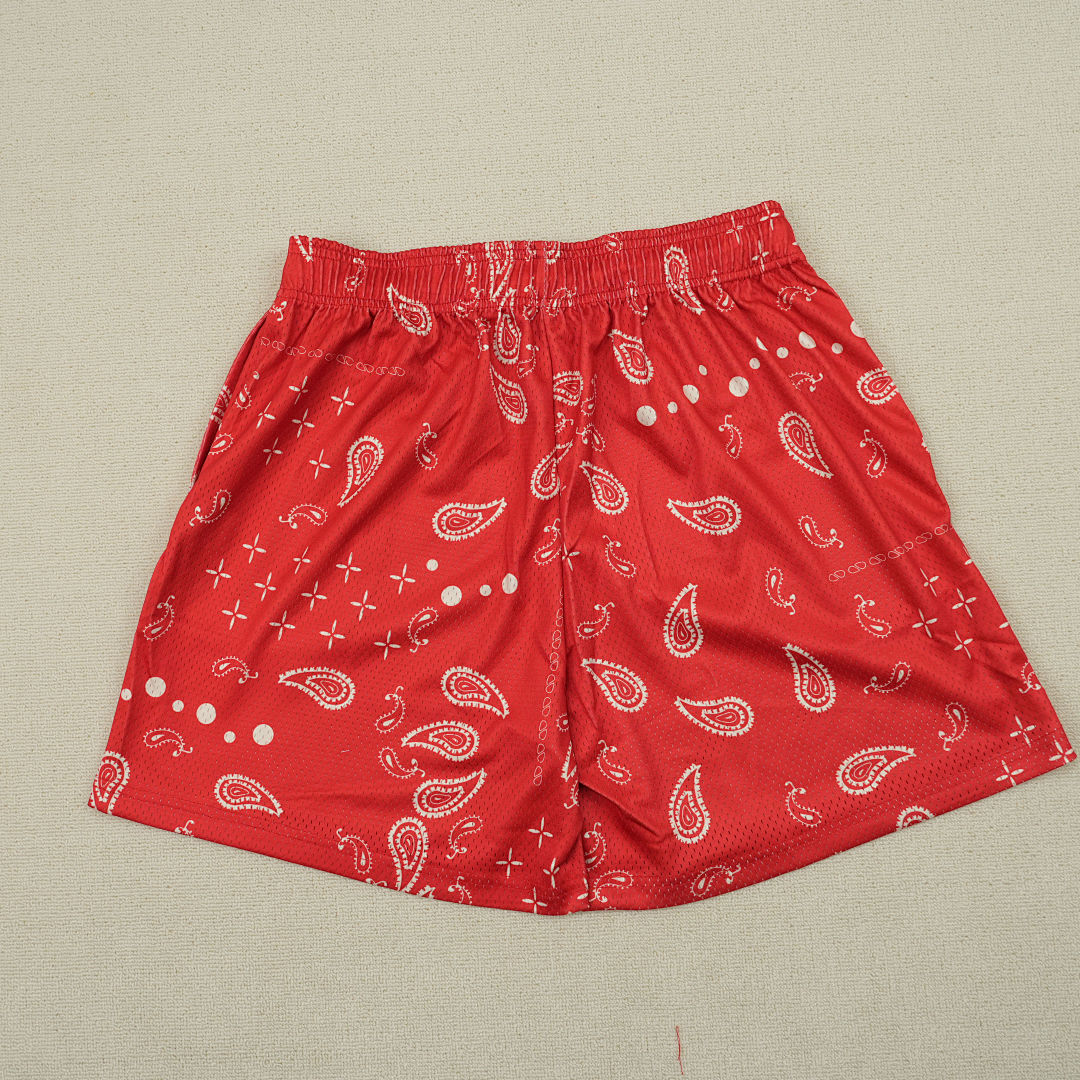 Chanel 80Eric Emanuel EE Basic Short SS25 Red Paisley - Image 14