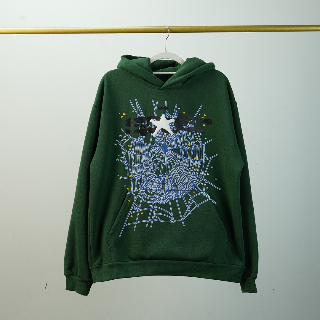 Other 50 Sp5Der Web Hoodie Hunter (Green) - Image 51