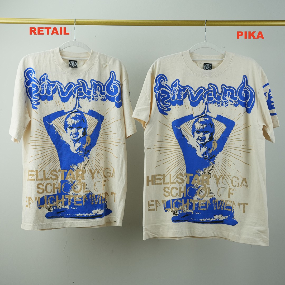 Other 155 Hellstar Yoga T-Shirt (Cream) - Image 4