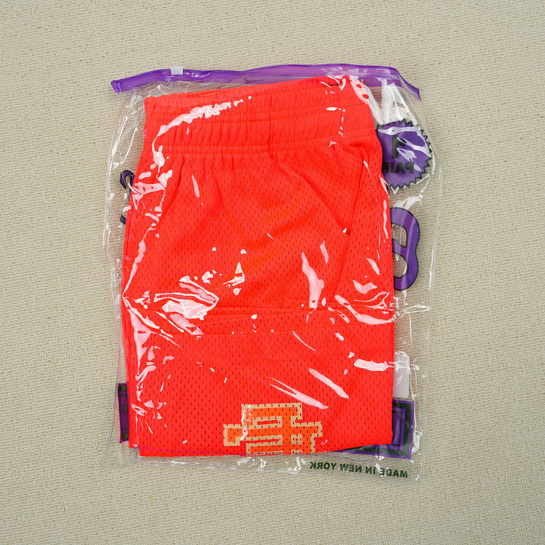 Chanel 80 Eric Emanuel EE Basic ShortFiery Coral/Fiery Coral - Image 3