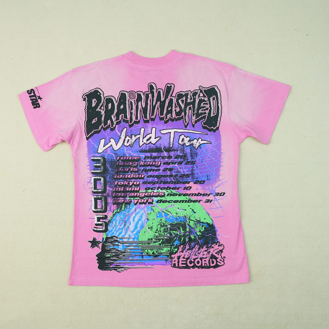 Other 65 Hellstar Brainwashed World Tour T-ShirtPink - Image 25