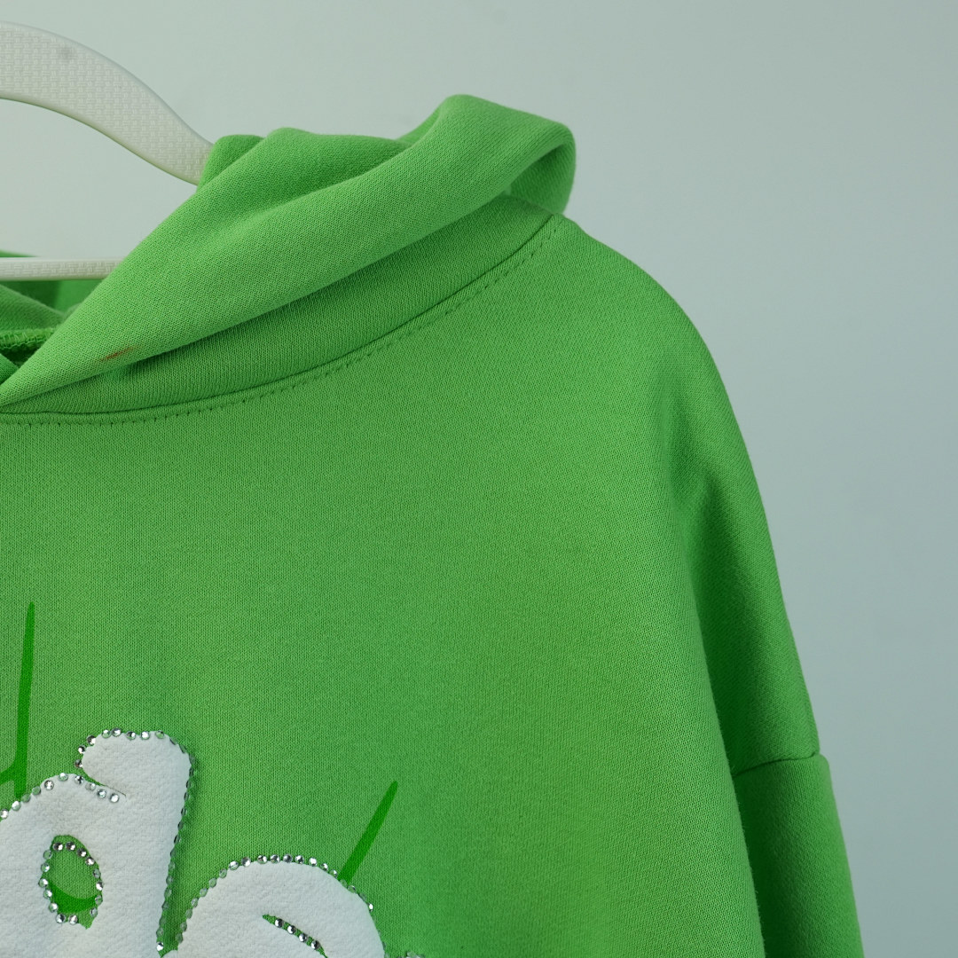 Other 50 Sp5Der Web Hoodie Slime (Green) - Image 46