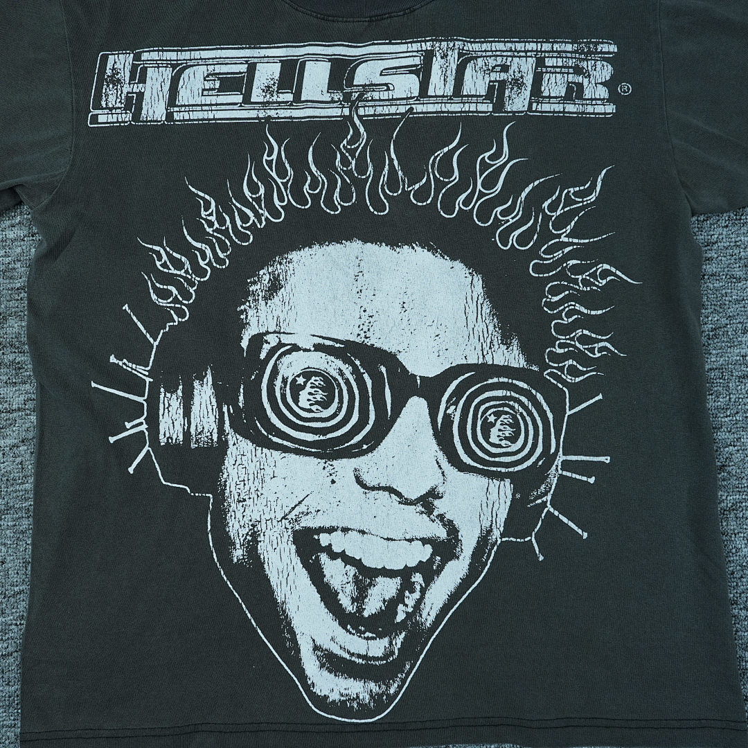 Other 65 Hellstar Studios Rage Short Sleeve Tee Shirt (Black) - Image 14