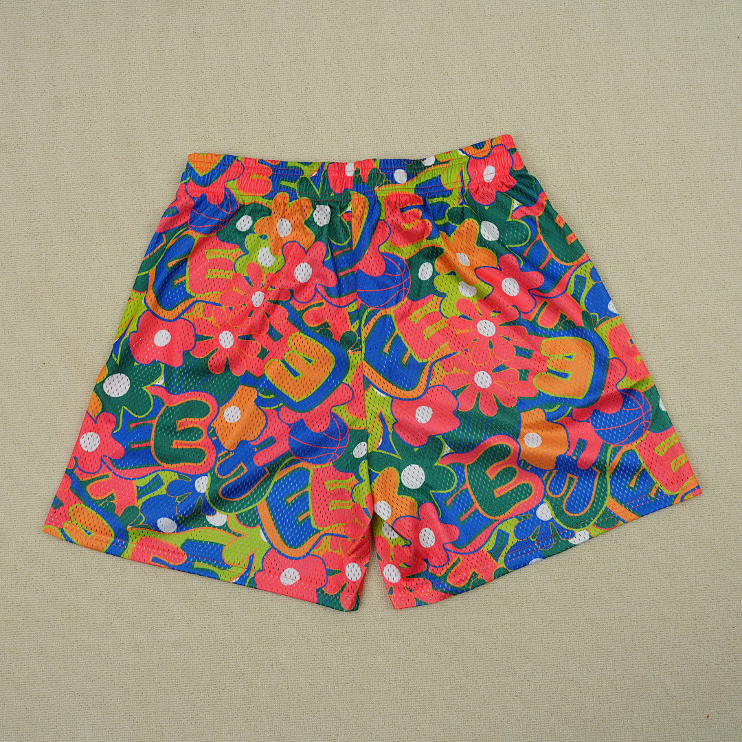 Chanel 80 Eric Emanuel EE Basic Short Hawaiian/Neon - Image 12