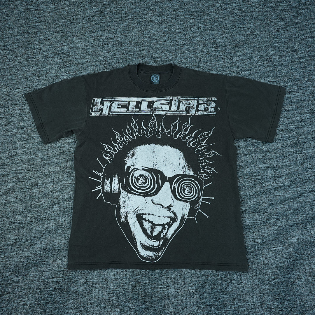 Other 65 Hellstar Studios Rage Short Sleeve Tee Shirt (Black) - Image 13