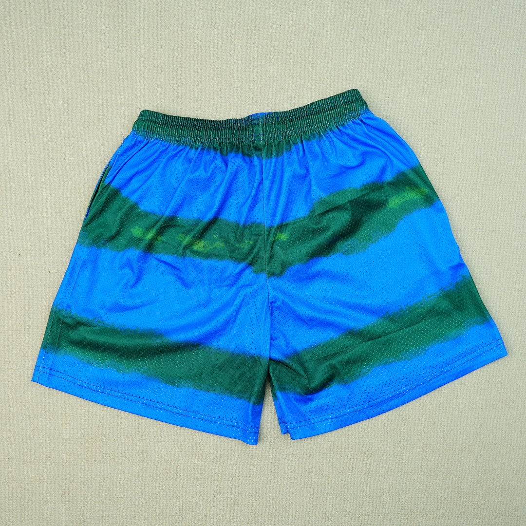 Chanel 80 Eric Emanuel EE Short Blue/Green Stripe - Image 16