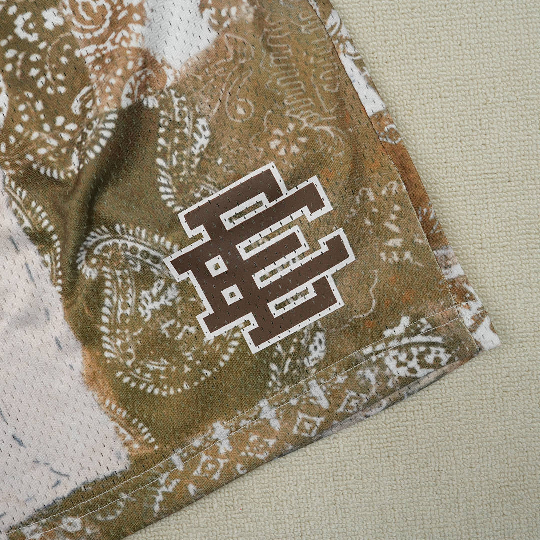 Chanel Eric Emanuel EE Basic Short Brown Paisley - Image 8