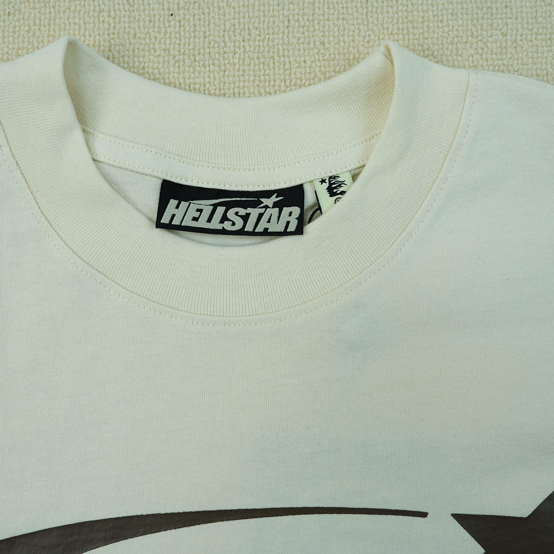 Other 195 Hellstar Classic T-Shirt White/Brown (Regular Print) - Image 11