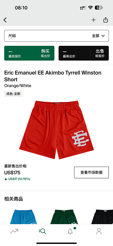 Chanel Chanel 80Eric Emanuel EE Akimbo Tyrrell Winston Short Orange/White, photo 1
