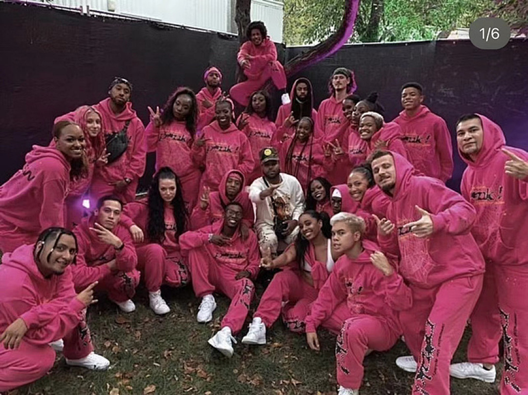 Other Sp5Der P*NK Pants (Pink) - Image 2