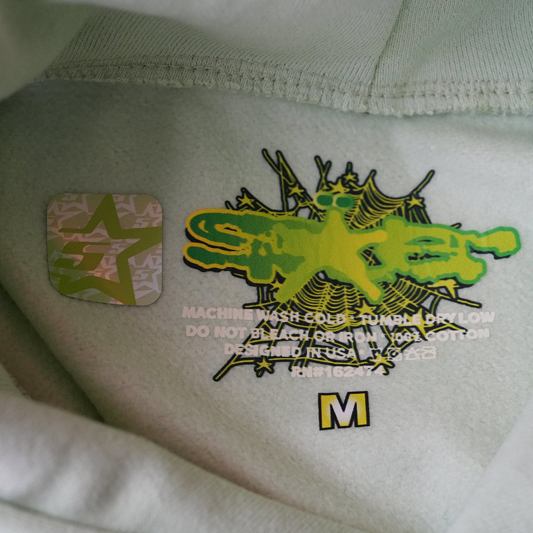 Other Sp5Der SP5 Mint Hoodie - Image 4