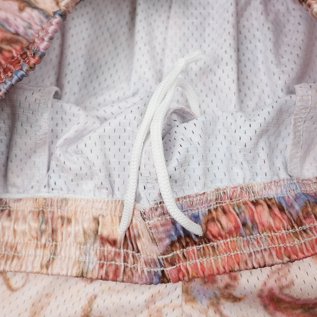 Chanel 80 Eric Emanuel EE Basic Rug Print Short White/Pink - Image 14