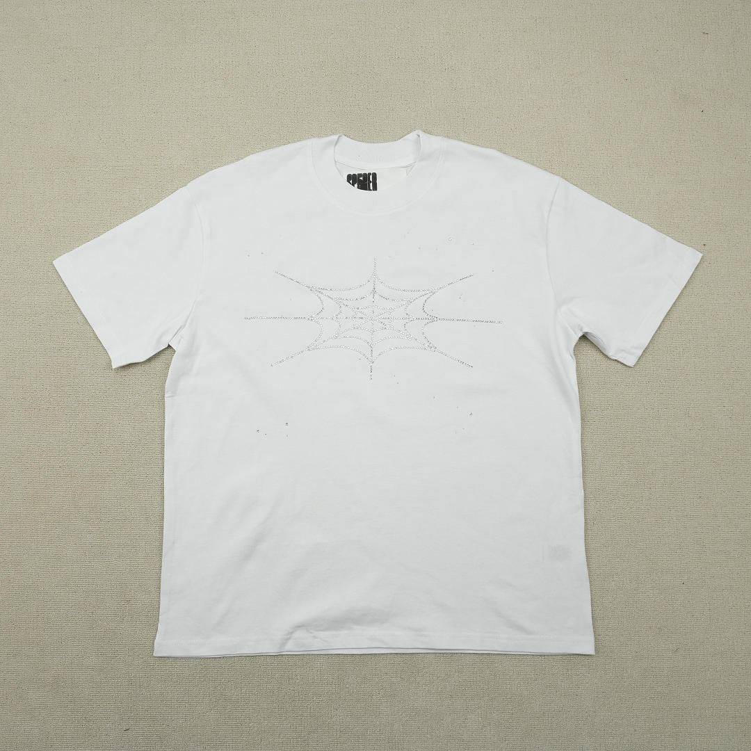 Other 115 Sp5Der Rhinestone Silk TeeWhite - Image 4