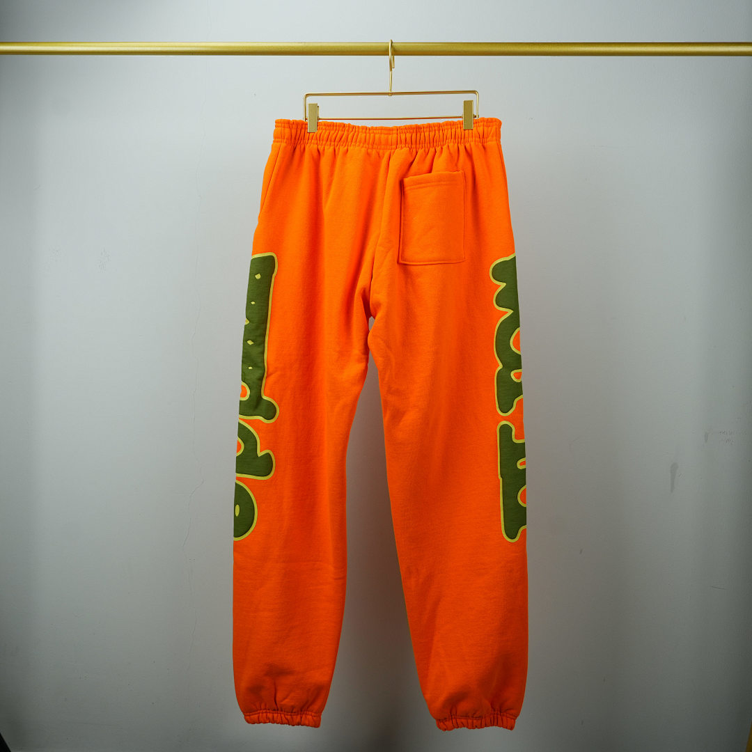Other Sp5Der World Beluga Sweatpants (Orange) - Image 8