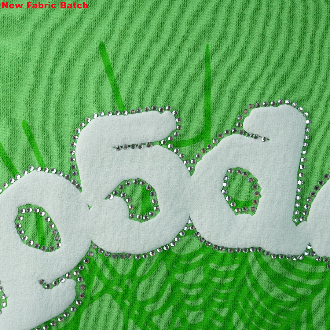 Other 50 Sp5Der Web Hoodie Slime (Green) - Image 9