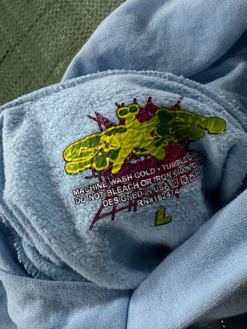 Other 265 Sp5Der Web Hoodie (Sky Blue) - Image 3