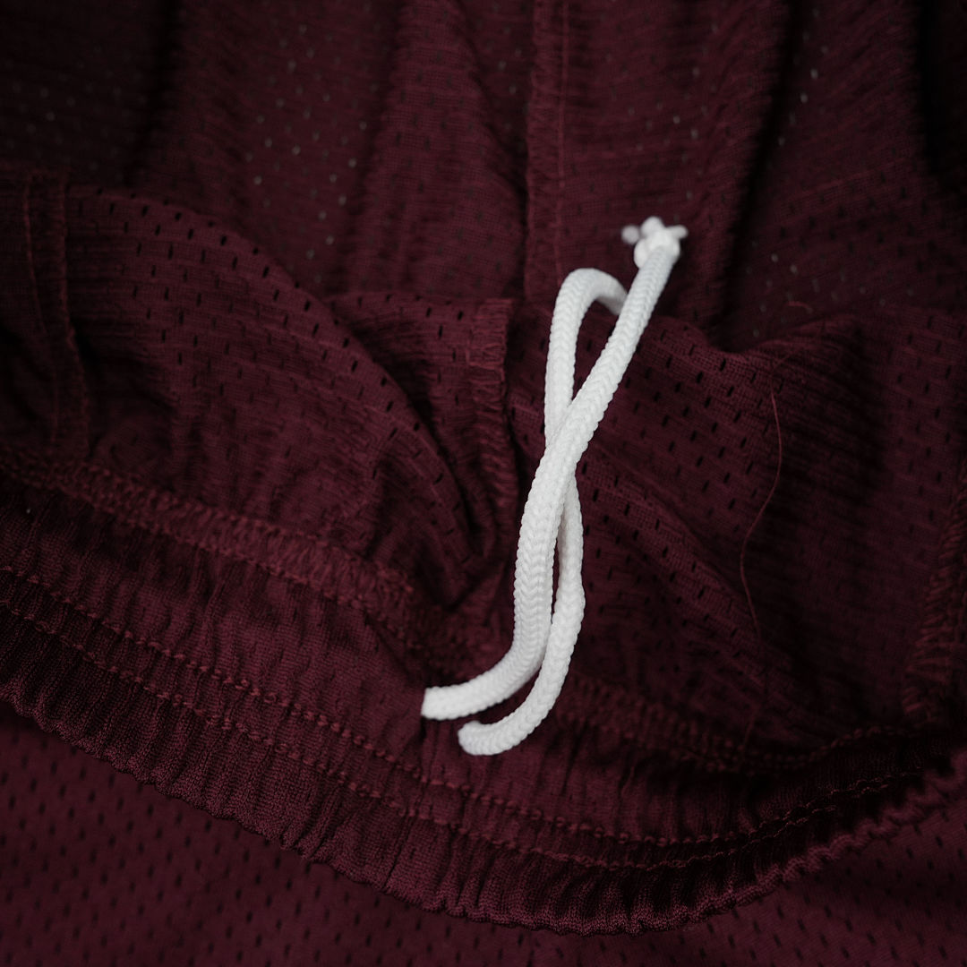 Chanel 80 Eric Emanuel EE Basic Shorts Maroon/Royal - Image 8