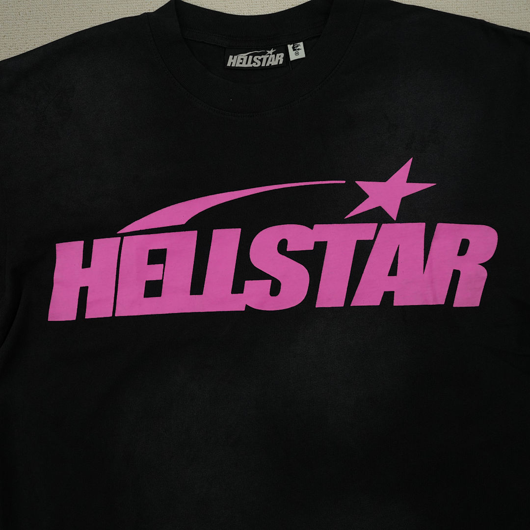 Other 195 Hellstar Classic T-Shirt Black/Pink (Regular Print) - Image 9