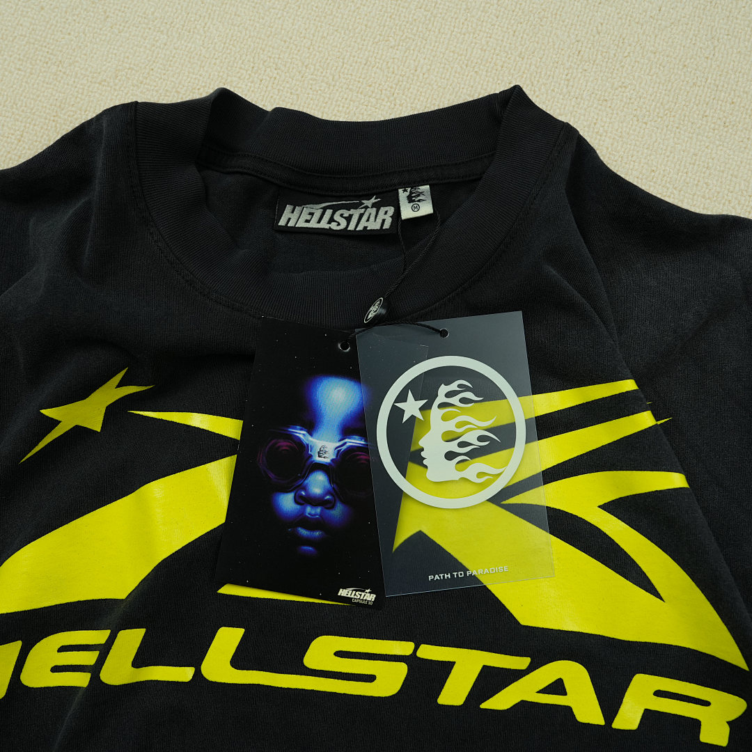 Other 65 Hellstar Sport Logo T-Shirt (Black) - Image 14
